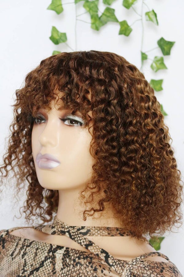 Bella Bob Deep Wave Curly Wig