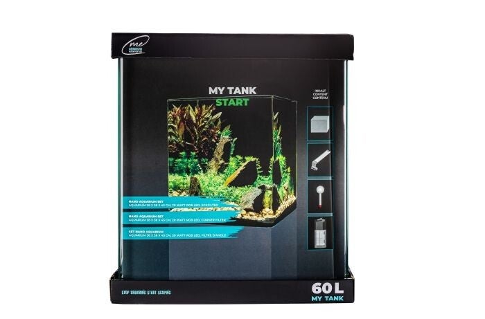 ME My Tank 60 l Start – De ideale complete set voor beginners