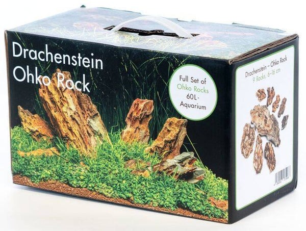 Decoratieset Drakensteen (voor 60 L aquarium)