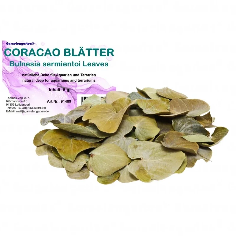 Garnelengarten® Coracao Bladeren 5 gr