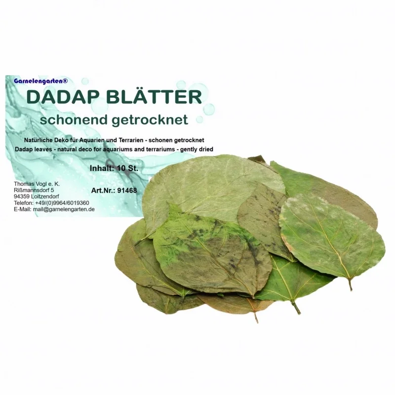 Garnelengarten® Dadap Bladeren 10 St.