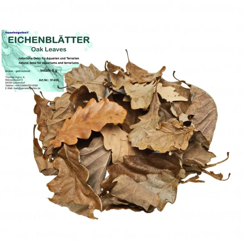 Garnelengarten® Eikenblaadjes bruin 5 g