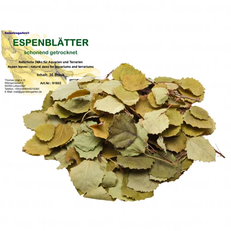 Garnelengarten® Espenblaadjes 30 Stück