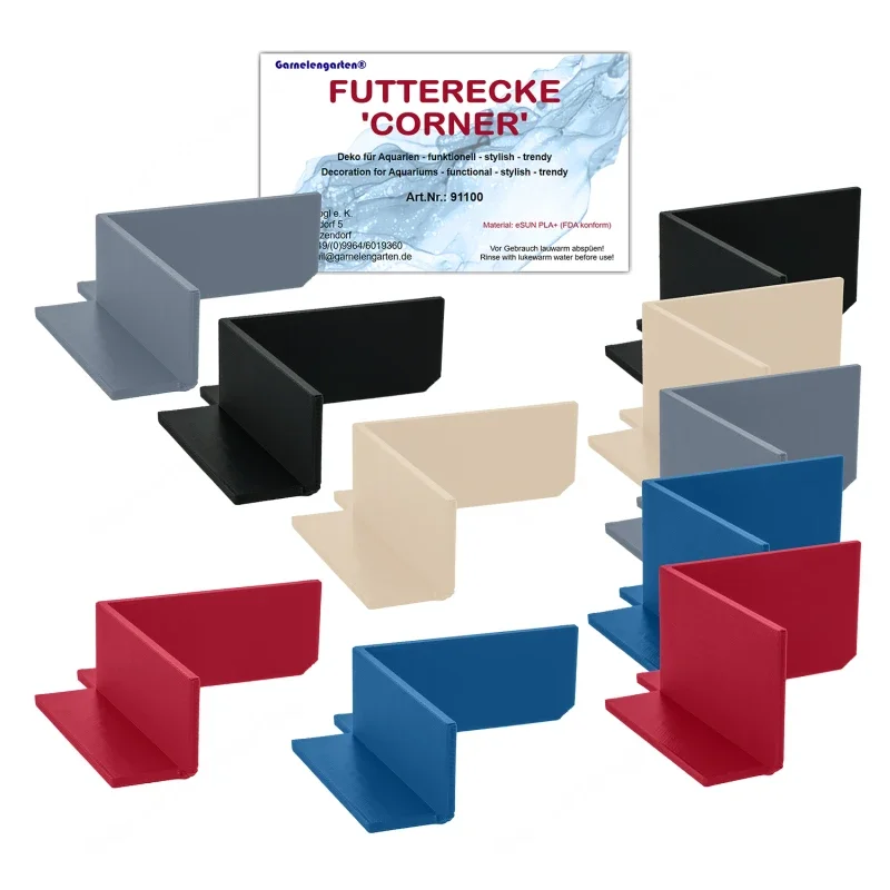 Garnelengarten® voerhoekje Corner' 5x5