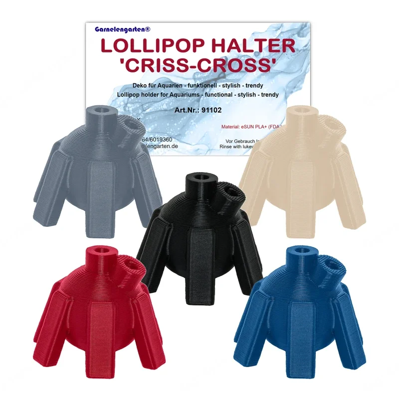 Garnelengarten® Lollipop Halter 'Criss-Cross'