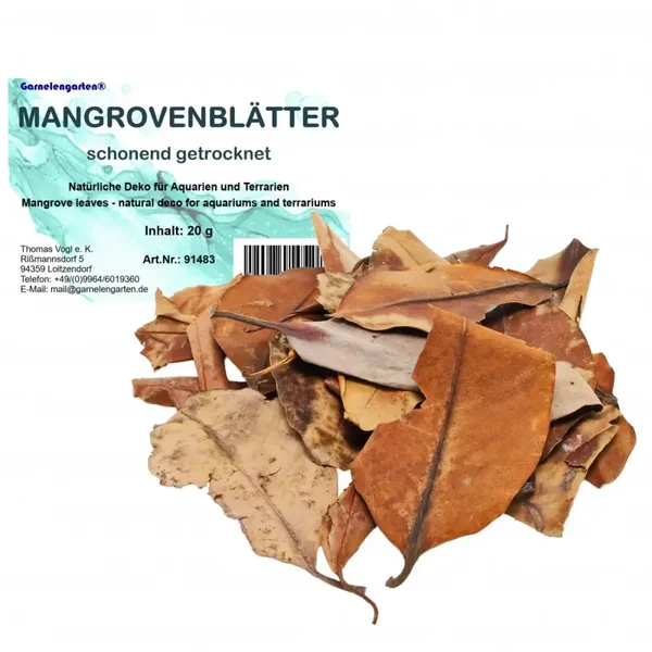 Garnelengarten® Mangrovenbladeren 20 gr