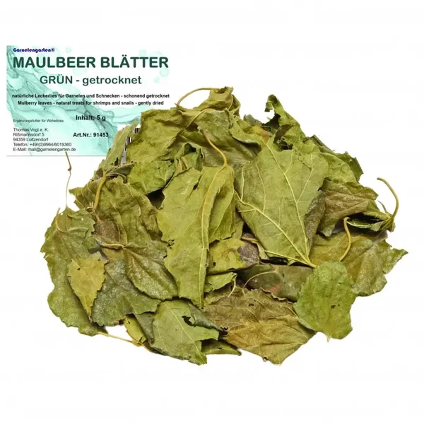 Garnelengarten® Moerbeiblaadjes 5 g