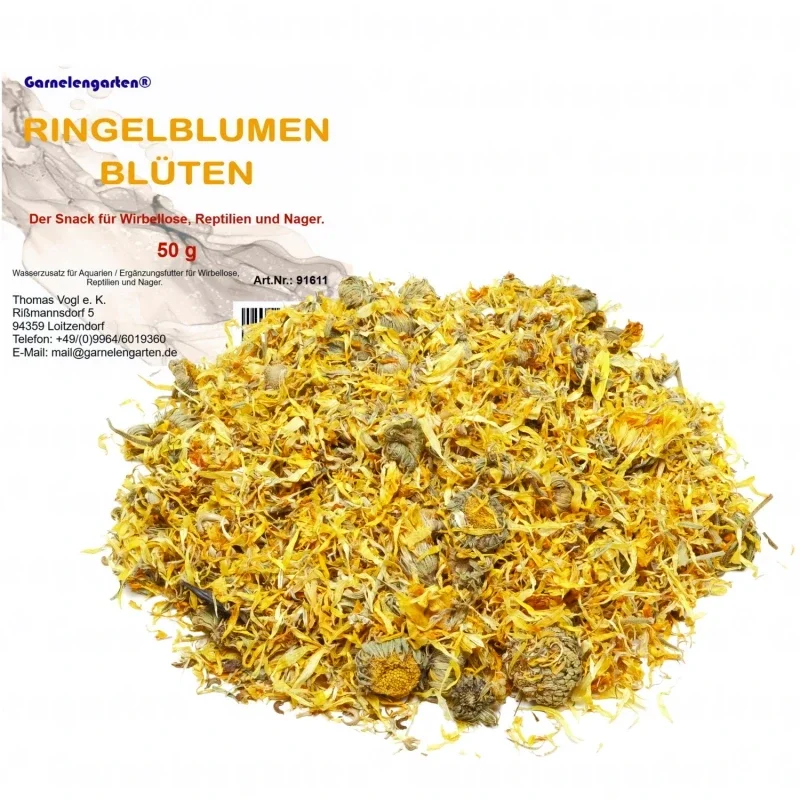 Garnelengarten® Goudsbloembloesems