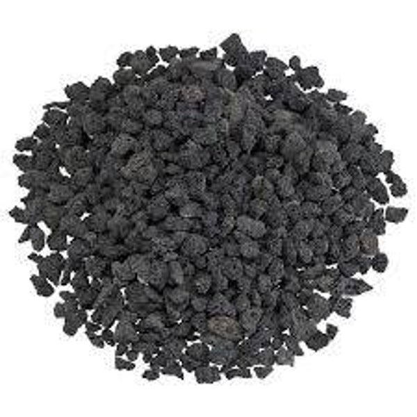 Lava-chippings zwart fijn  5-10 mm 1 kg