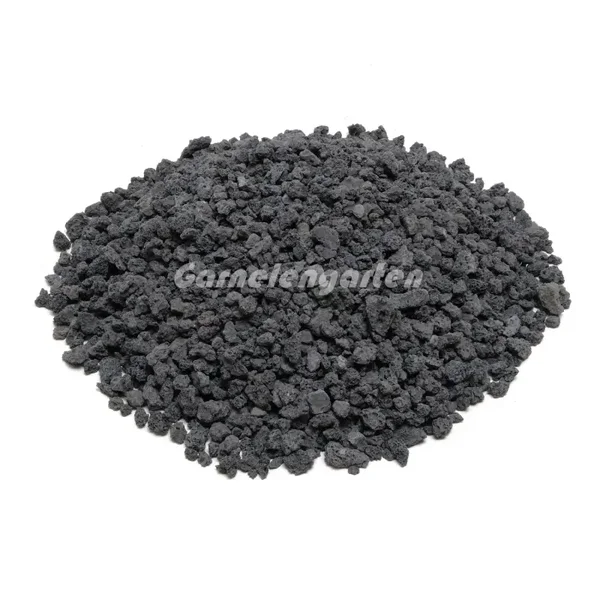 Lava-chippings zwart fijn 1 kg