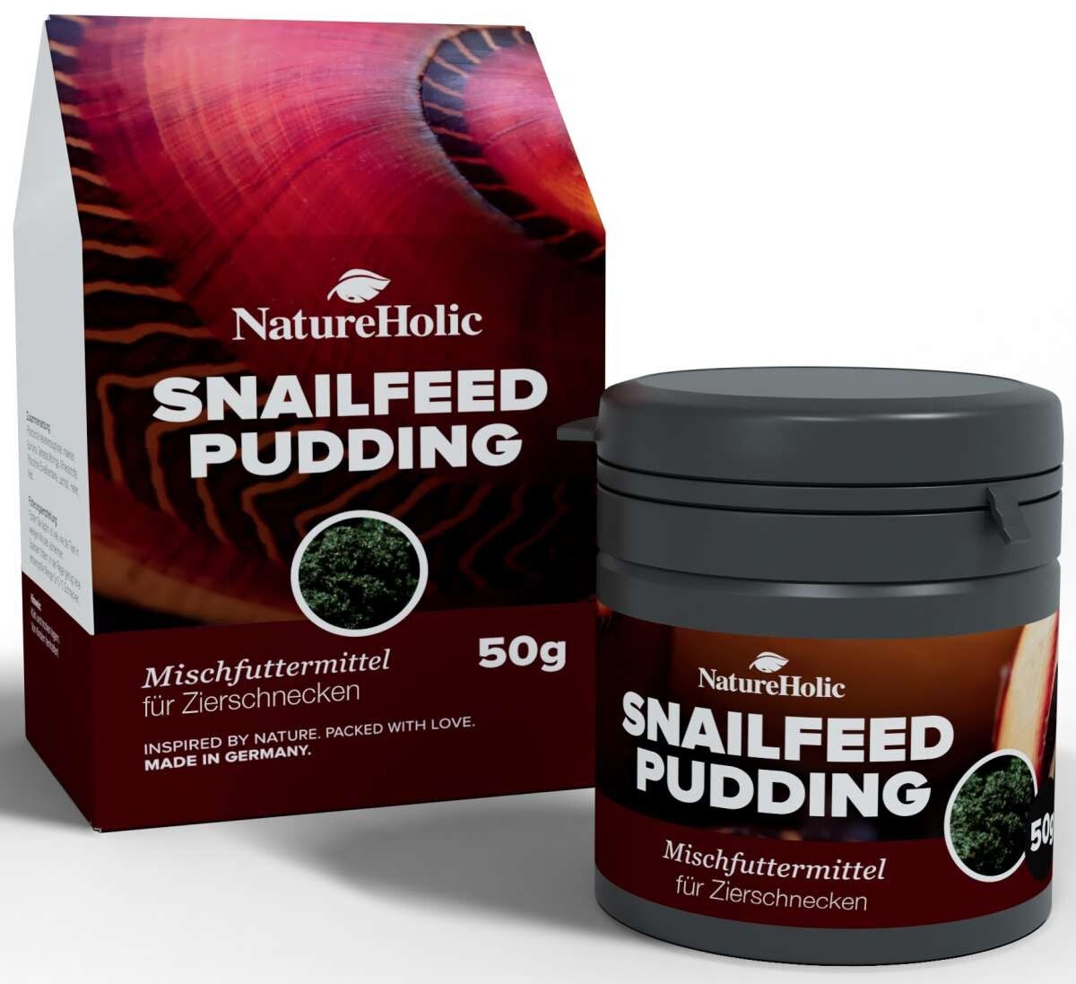 NatureHolic - Slakkenvoer Pudding - 50g