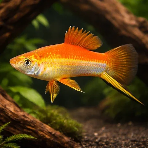 Xiphophorus helleri  mary gold