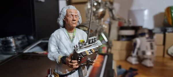 Doc Brown 3D Printed