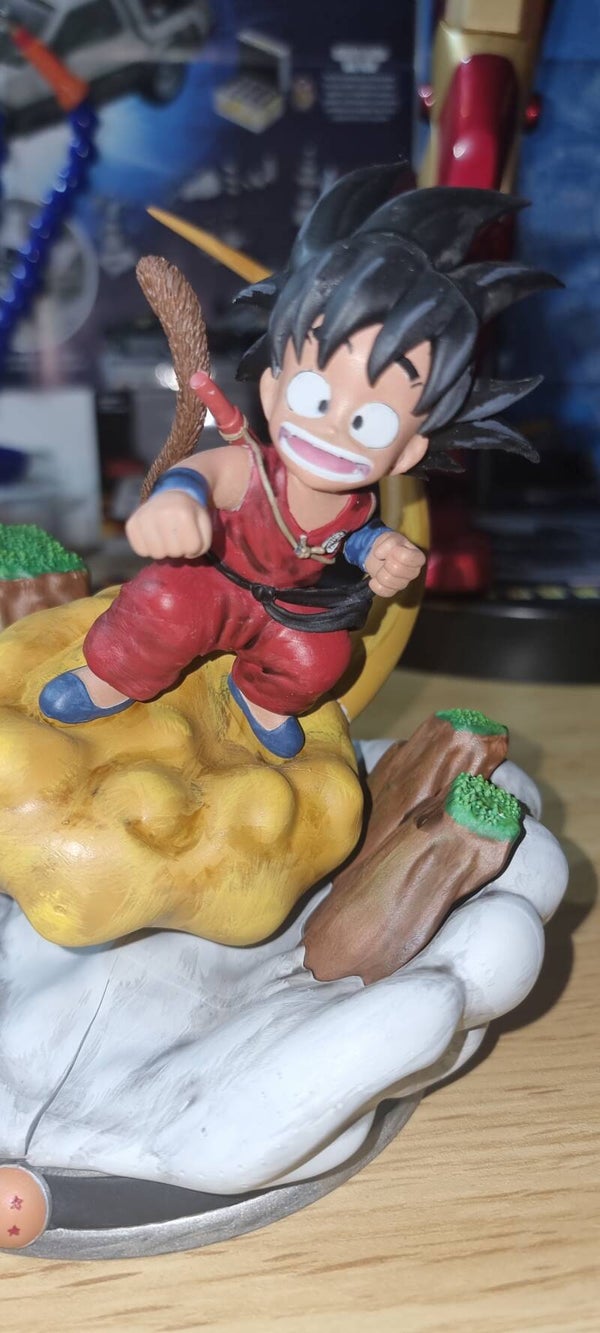 Goku Bambino Dragon Ball 3D Printed.