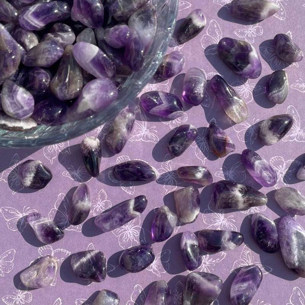 Dream amethyst mini tumbles
