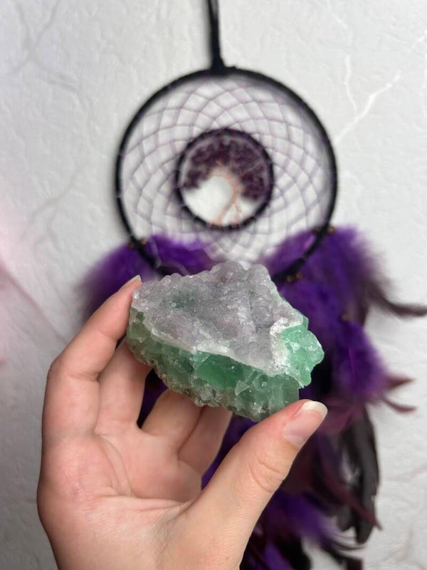 Raw fluorite