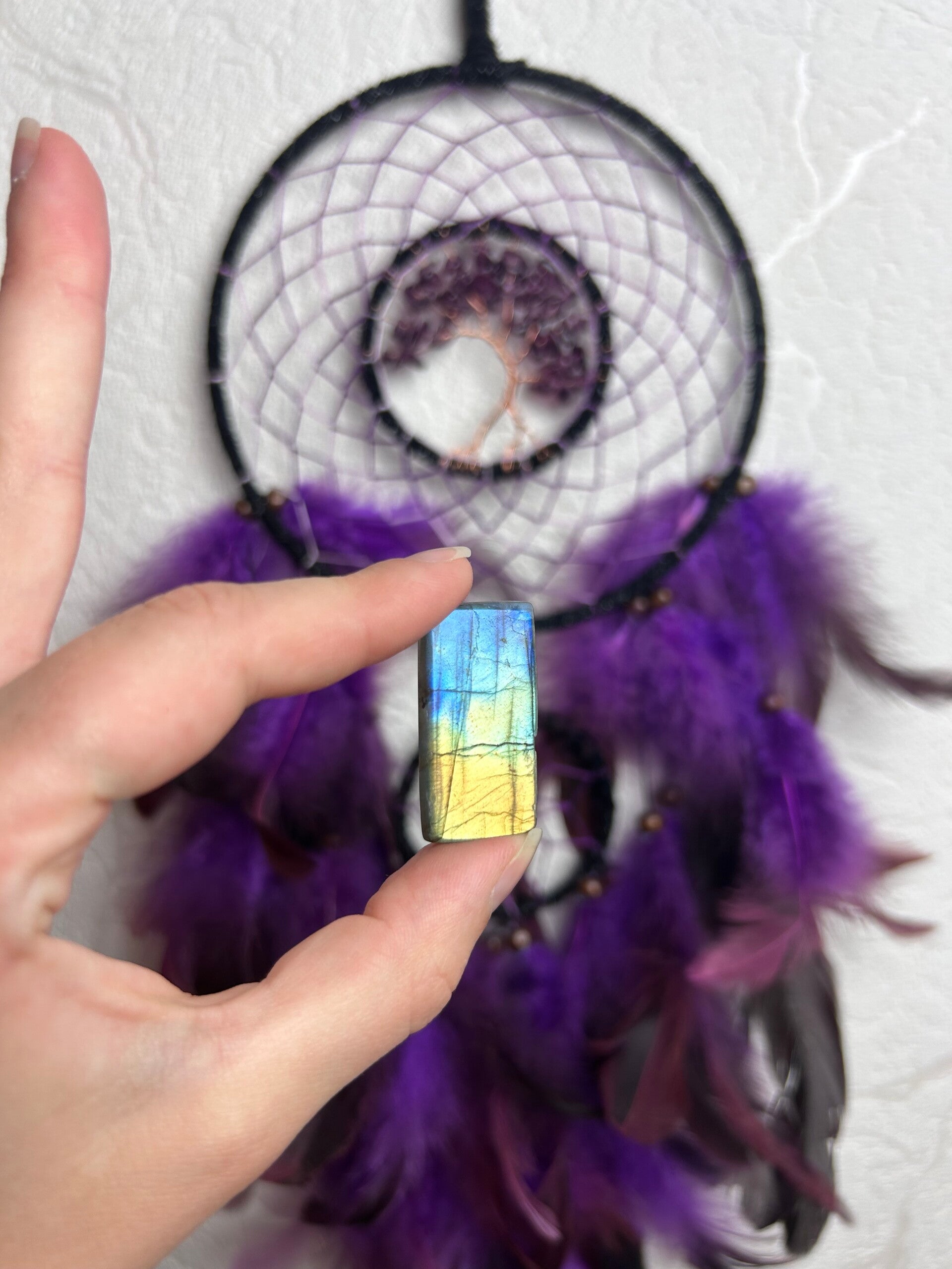 Labradorite cabochon