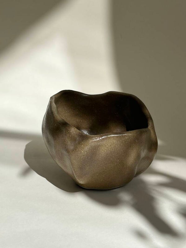 Grön/beige Liten