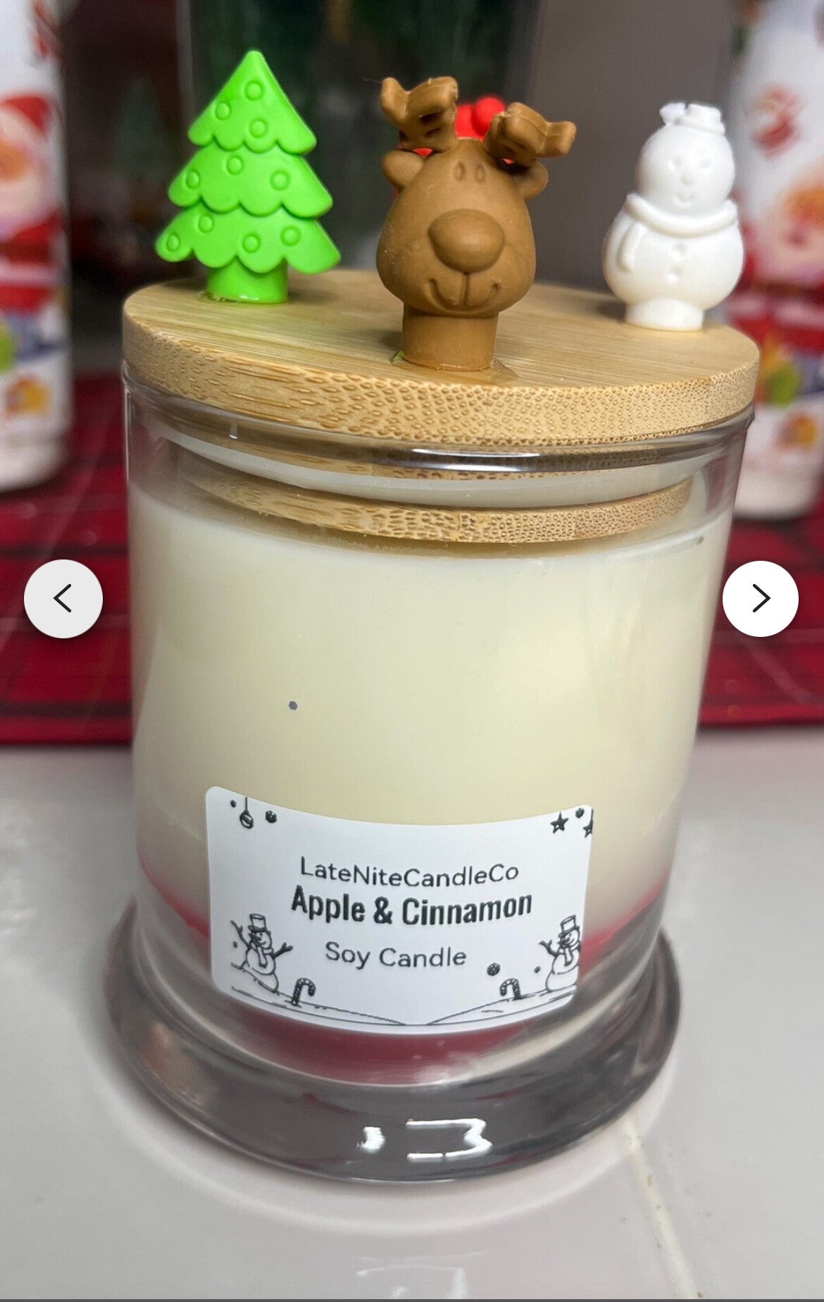 Apple Cinnamon 12oz soy candle
