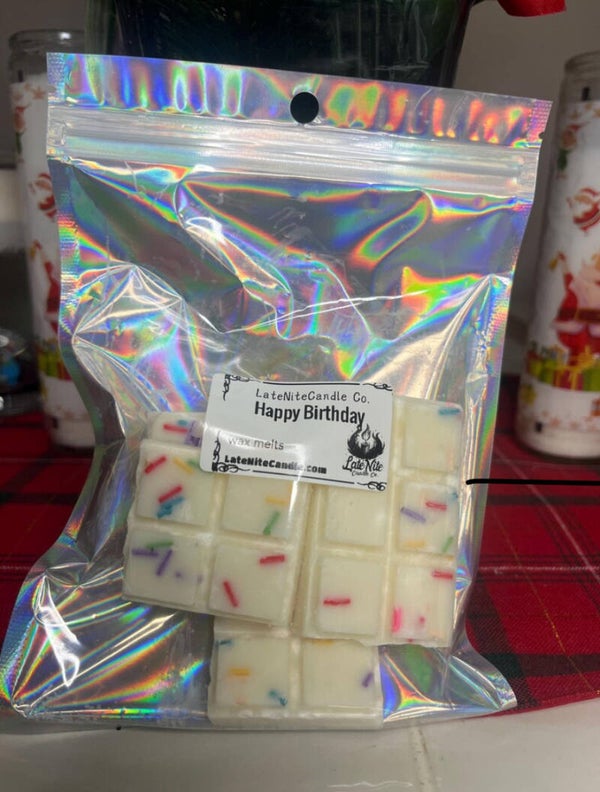 Birthday cake wax melts