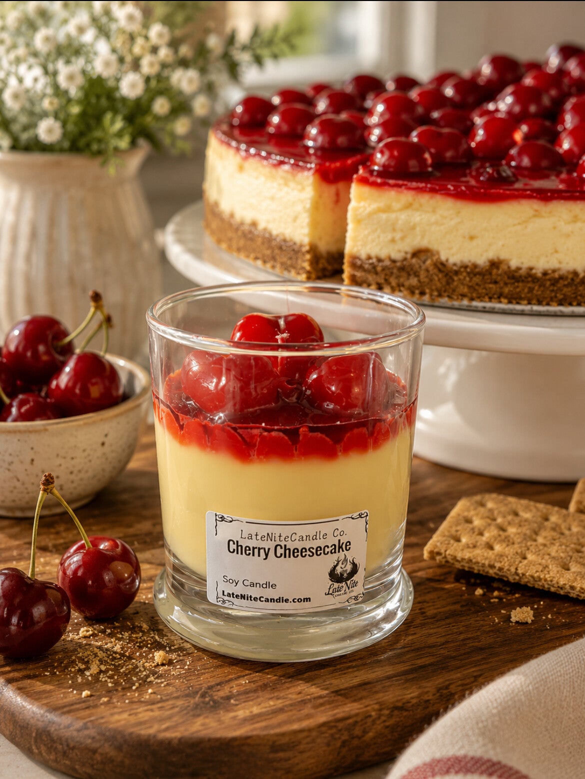Cherry Cheesecake