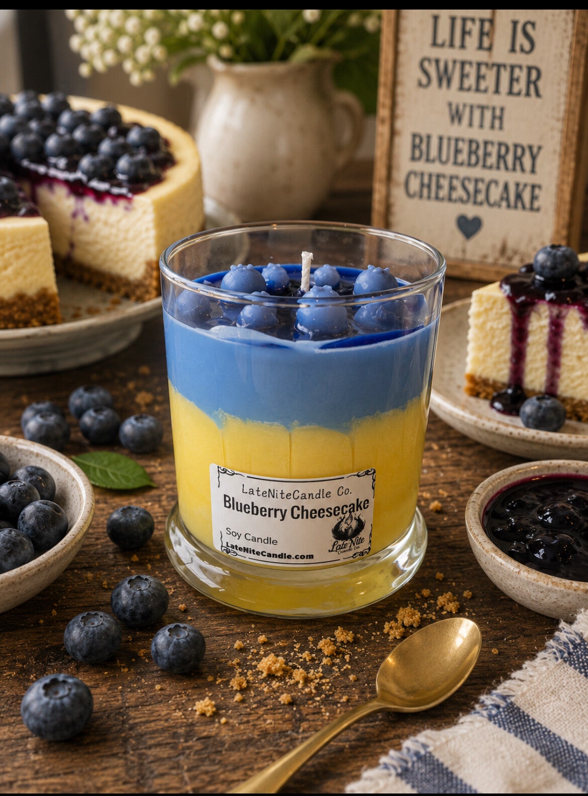 Blueberry Cheesecake