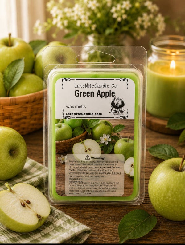 Green Apple wax melts