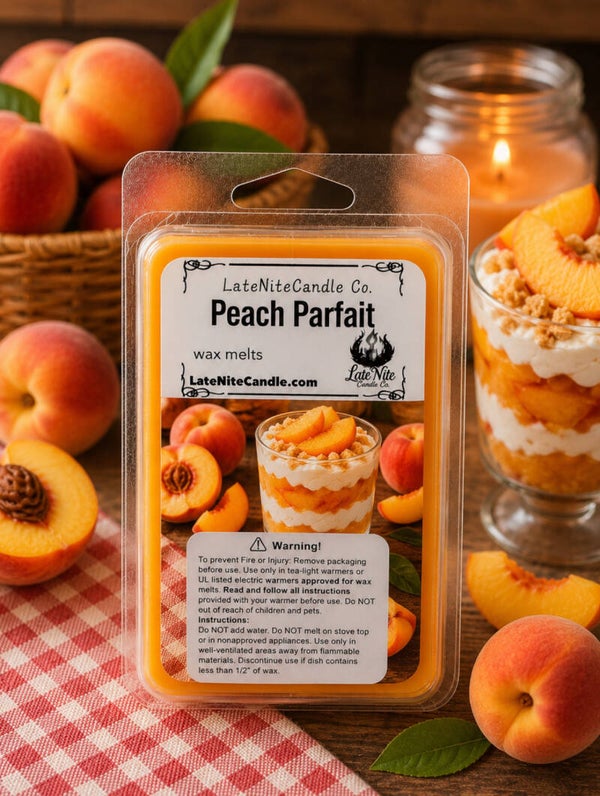Peach Parfait wax melts