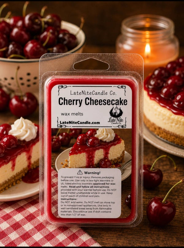 Cherry Cheesecake wax melts