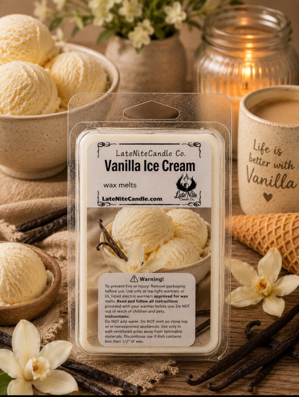 Vanilla Ice cream wax melts