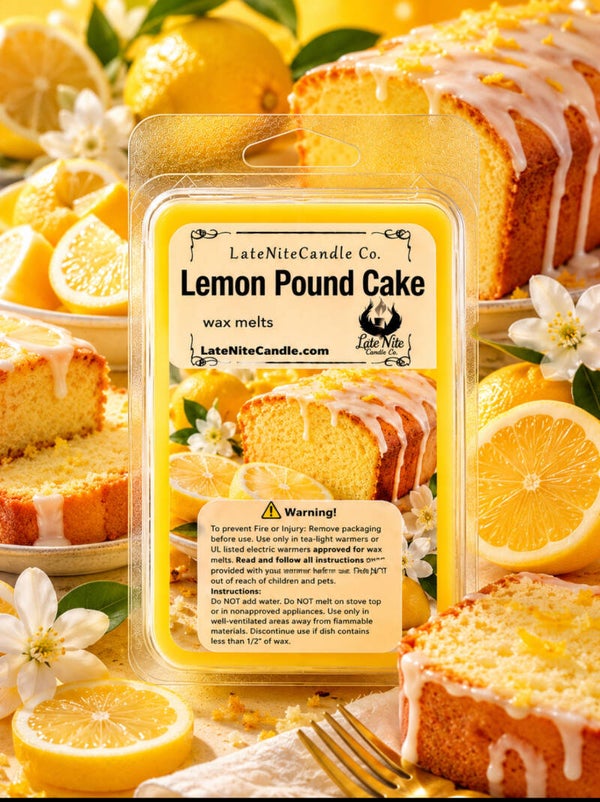 Lemon pound cake wax melts