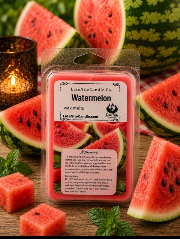Watermelon wax melts