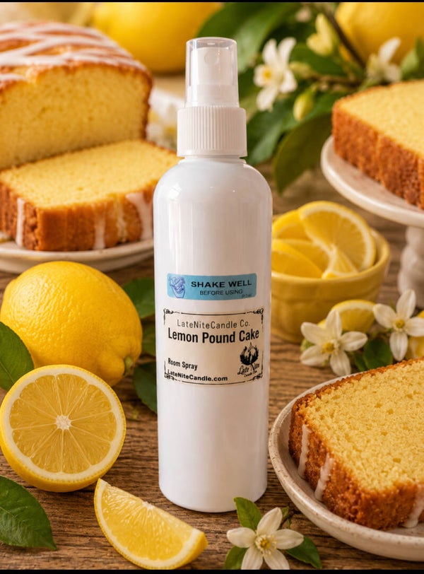 Lemon pound cake room spray