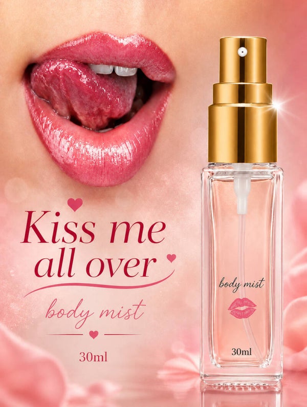 Kiss me all over body mist