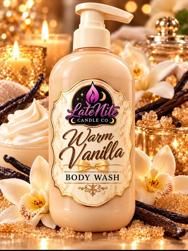Warm Vanilla Body Wash 10oz