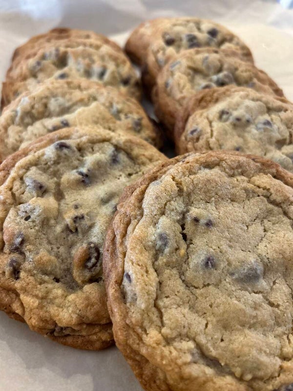 Bakery Style Chocolate Chip Cookies