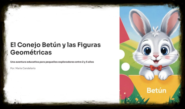 El Conejo Betún y las Figuras Geométricas