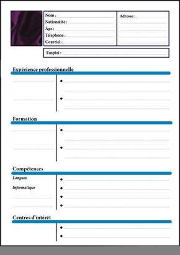 Aide à la saisie - Mise en page