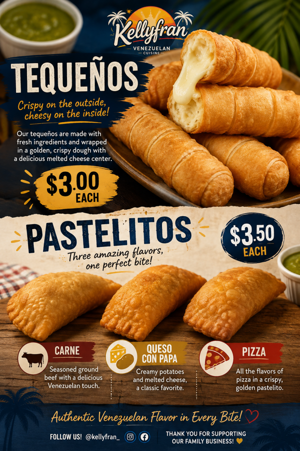 PASTELITOS y TEQUEÑOS