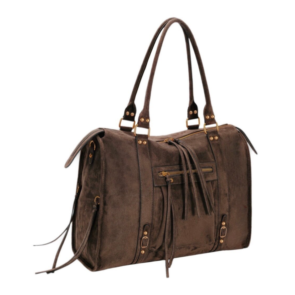 City bag - suede