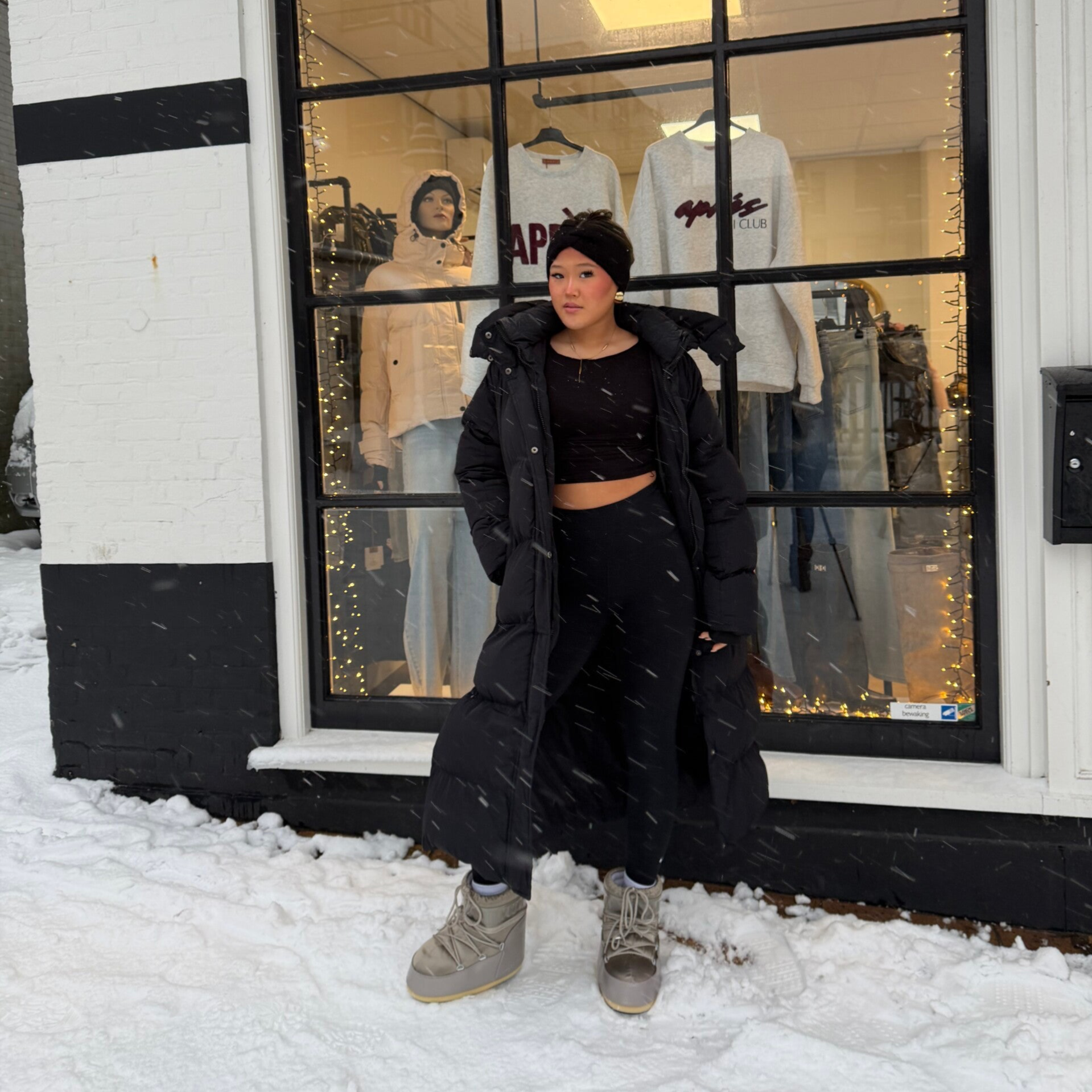 Olivia puffer jacket - long