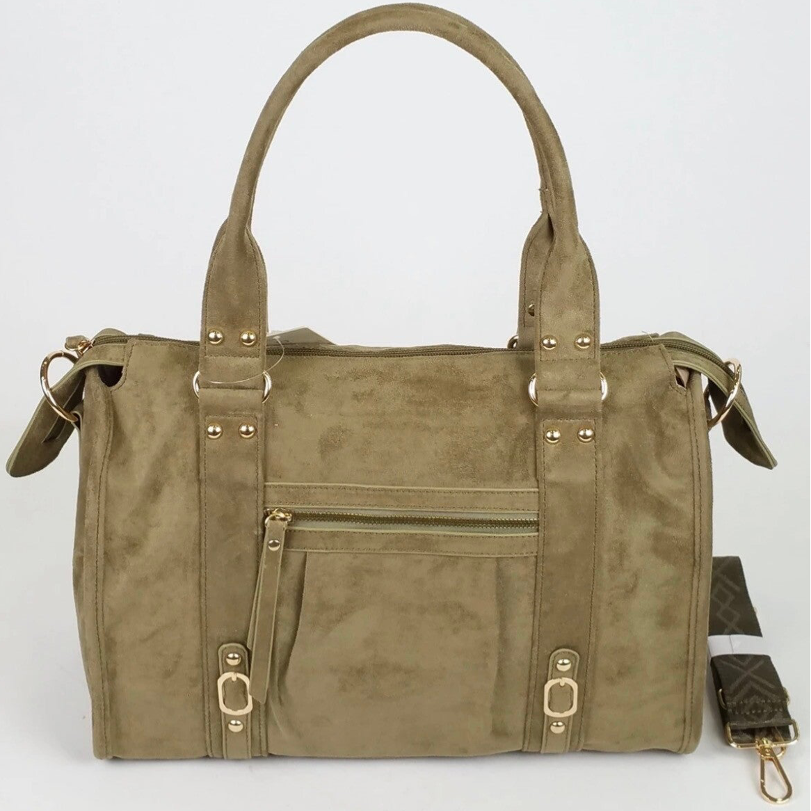 City bag - suede