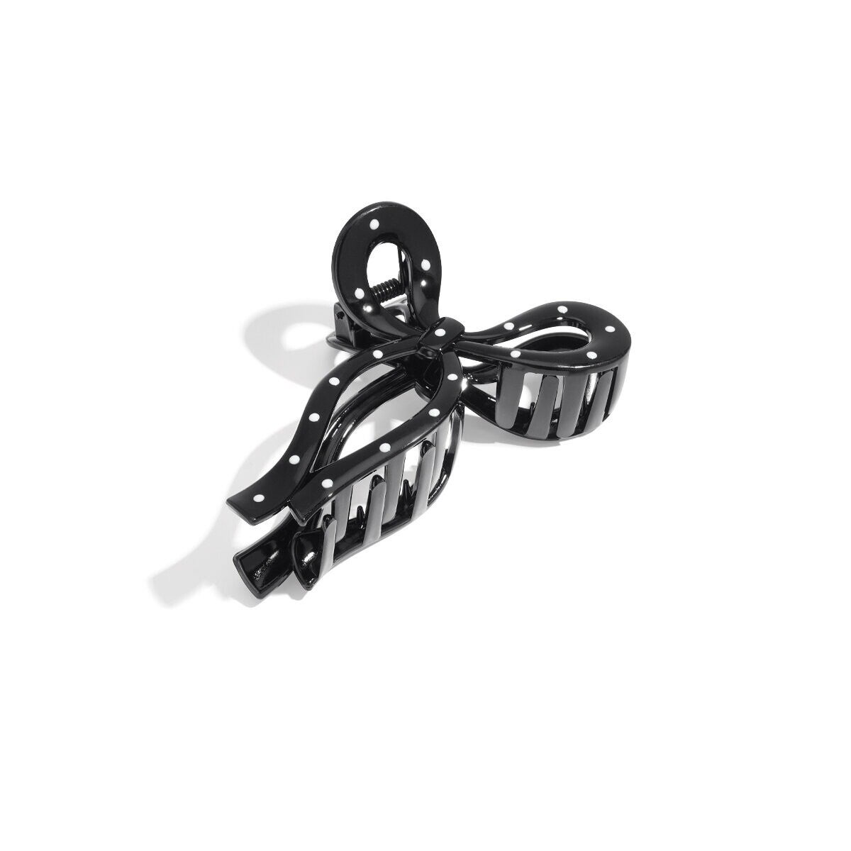hair clips polkadot