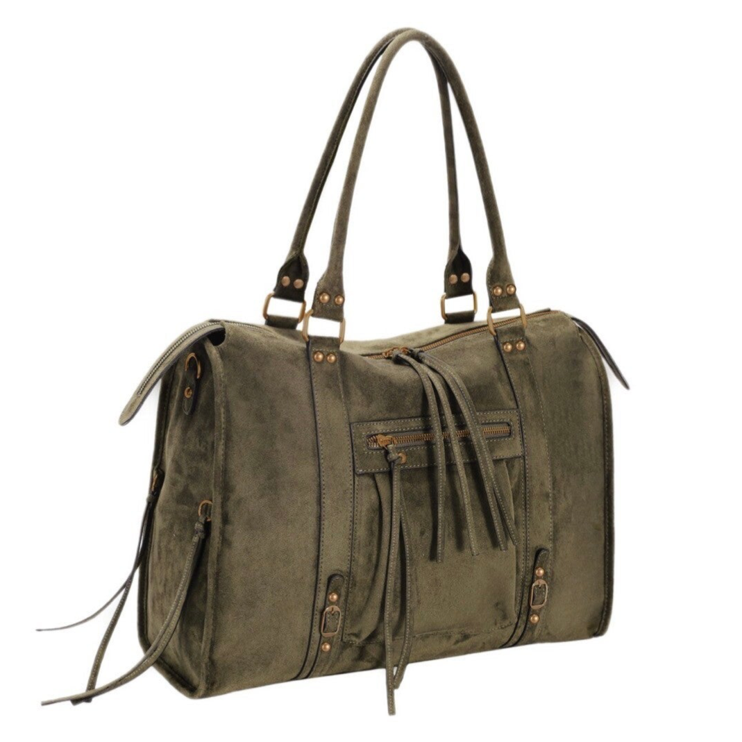 City bag - suede