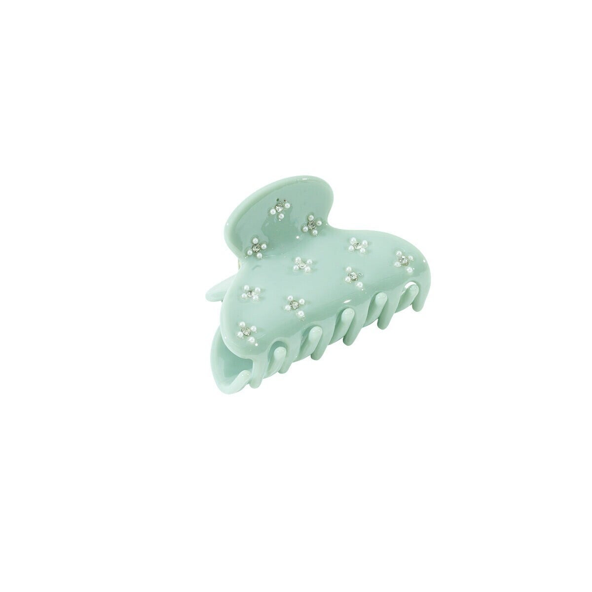Mini glitter hair clip