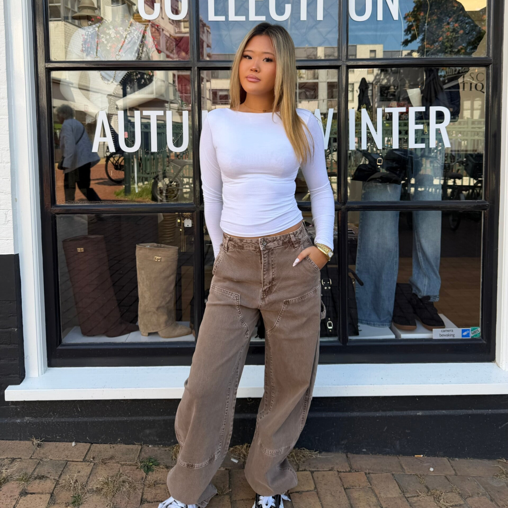 Sienna cargo baggy jeans