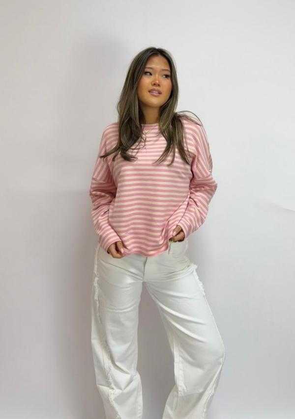 Preppy Stripe Longsleeve