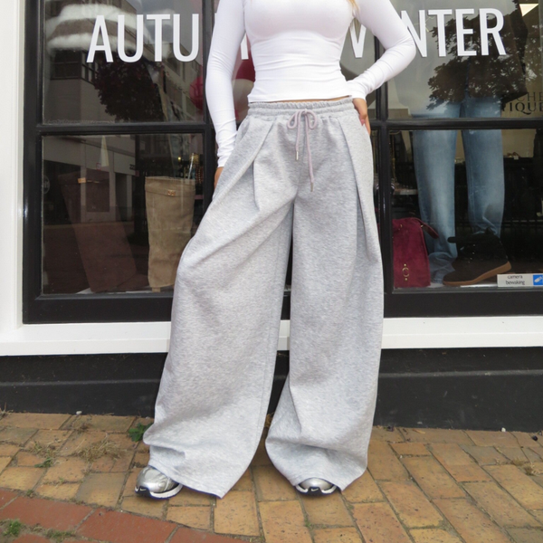 Pleated jogger
