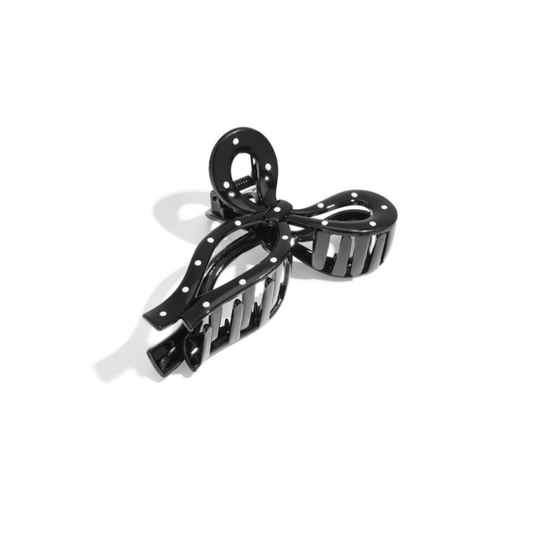 hair clips polkadot
