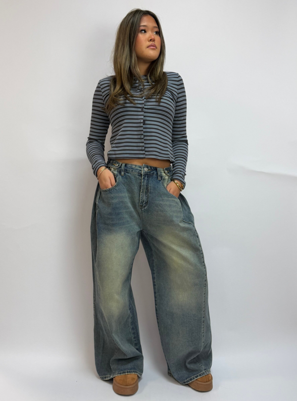 Measy verstelbaar buggy jeans